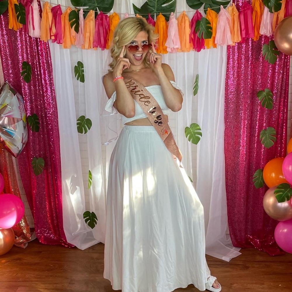 Lulus White Two Piece Dress